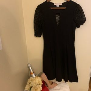 French Connection black lace dress UK10 US6